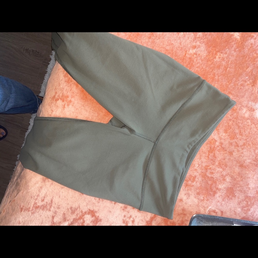 Green Align Lululemon Size 6